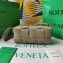 Bottega Veneta Intreccio leather Small Brick Cassette shoulder bag 729166 Light Green