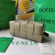 Bottega Veneta Intreccio leather Small Brick Cassette shoulder bag 729166 Light Green