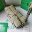 Bottega Veneta Intreccio leather Small Brick Cassette shoulder bag 729166 Light Green