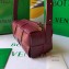 Bottega Veneta Intreccio leather Small Brick Cassette shoulder bag 729166 Burgundy