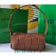 Bottega Veneta Intreccio leather Small Brick Cassette shoulder bag 729166 Brown