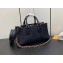 Louis Vuitton Embossed grained cowhide leather OnTheGo East West Bag M23640 Black 2023