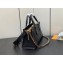 Louis Vuitton Embossed grained cowhide leather OnTheGo East West Bag M23640 Black 2023