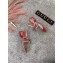 Gucci Patent Leather Sandal with Bee ‎524624 Red 2018