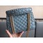 Valentino Rhombus Rockstud Spike Medium Chain Shoulder Bag Light Blue