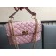 Valentino Rhombus Rockstud Spike Medium Chain Shoulder Bag Pink