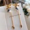 Louis Vuitton LV Windsor Pearl Earrings Bow Gold MP2204