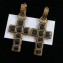 Gucci Earrings With Cross Pendant 549298 Black 2019