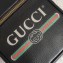 Gucci Vintage Logo Print Messenger Bag ‎523591 Black 2018