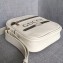Gucci Vintage Logo Print Messenger Bag ‎523591 White 2018