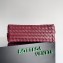 Bottega Veneta Intrecciato leather Medium Andiamo top handle Bag Burgundy