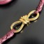 Bottega Veneta Intrecciato leather Medium Andiamo top handle Bag Burgundy