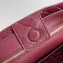 Bottega Veneta Intrecciato leather Small Andiamo top handle Bag Burgundy