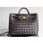 Bottega Veneta Intrecciato leather Small Andiamo top handle Bag Coffee