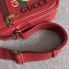 Gucci Vintage Logo Print Messenger Bag ‎523591 Red 2018
