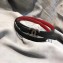 Chanel CC Belt 15mm Width Black/Red 2018