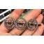 Ashley Smiling Faces Hair Barrette with Crystal 2018