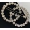 Gucci Crystal Interlocking G Hair Slide 578873