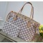 Louis Vuitton Damier Azur Canvas Neverfull PM Bag N41362 Beige 2023