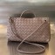Bottega Veneta Intrecciato leather Small East/West Andiamo top handle Bag Coffee