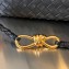 Bottega Veneta Intrecciato leather Small East/West Andiamo top handle Bag Black