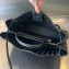 Bottega Veneta Intrecciato leather Small East/West Andiamo top handle Bag Black