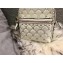 Valentino Rockstud Spike Lambskin Mini Backpack White 2018