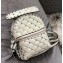 Valentino Rockstud Spike Lambskin Mini Backpack White 2018