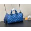 Louis Vuitton Monogram Canvas Keepall Bandoulière 25 Bag M46803 Atlantic Blue 2023
