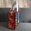 Balenciaga Print City Inspired Bazar Mini XS Shopping Bag Paris Red 2018