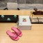 Prada Satin slides with crystals 1XX642 Fuchsia 2023