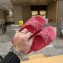 Prada Satin slides with crystals 1XX642 Fuchsia 2023