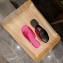 Prada Satin Flat slides Fuchsia 2023