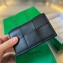 Bottega Veneta Intreccio leather Cassette Business Card Case 651396 Black
