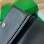 Bottega Veneta Intreccio leather Cassette Business Card Case 651396 Black