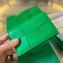 Bottega Veneta Intreccio leather Cassette Business Card Case 651396 Green