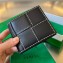 Bottega Veneta Intreccio leather Cassette Bi-Fold Wallet with edge-stitching detail 743004 Black
