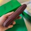 Bottega Veneta Intreccio leather Cassette Business Card Case 651396 Burgundy