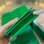 Bottega Veneta Intreccio leather Cassette Business Card Case 651396 Green