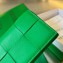 Bottega Veneta Intreccio leather Cassette Business Card Case 651396 Green