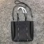 Balenciaga Calfskin Everyday Tote Logo Strap XS Bag Black with Thin Handles Resort 2018