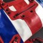 Balenciaga Classic City Stripe Leather Small Tote Bag Red/Blue/White 2018