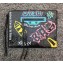 Balenciaga Classic Graffiti Leather Pouch Clutch Bag 2018