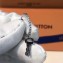 Louis Vuitton Lockit Hoop Earrings with Padlock and Keys Q96340 Silver 2018
