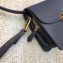 Balenciaga Lock Calfskin Leather Shoulder Bag Blue 2018
