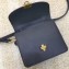 Balenciaga Lock Calfskin Leather Shoulder Bag Blue 2018