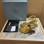 Prada Heel 10cm leather sandals 1X003N Metallic Gold 2023