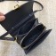 Balenciaga Lock Calfskin Leather Shoulder Bag Blue 2018