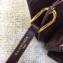Balenciaga Lock Calfskin Leather Shoulder Bag Burgundy 2018