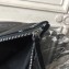 Balenciaga All Over Logo Print Pouch Clutch Bag Black 2018
